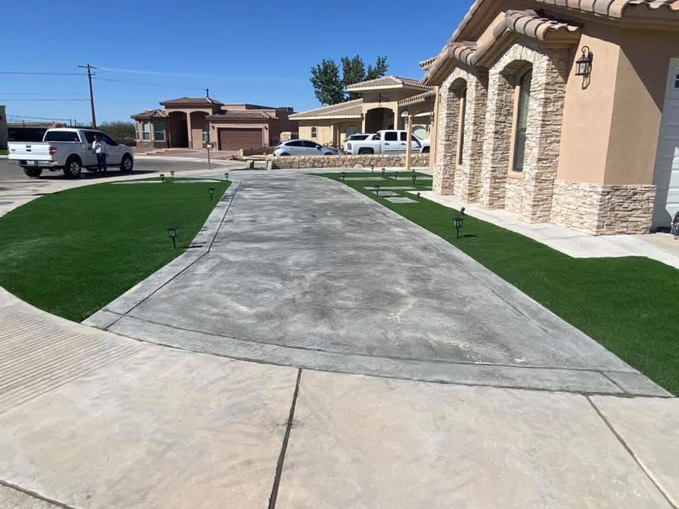 Concrete project in El Paso